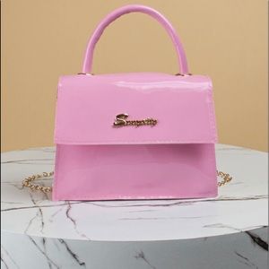Shein pink purse:)